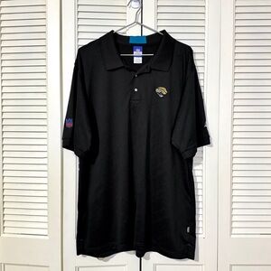 NFL Reebok Jacksonville Jaguars Performance Golf Polo